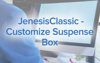 Customize Suspense Box